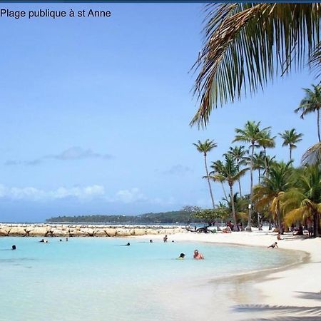 Studio Village Vacances,Vue Mer, Plage A 30M ,Wifi A Sainte Anne Exterior photo