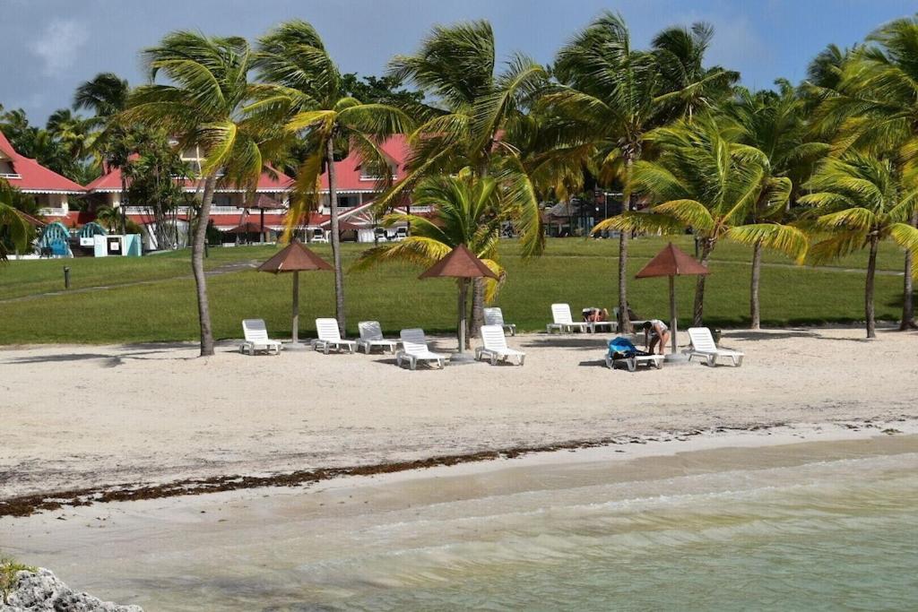 Studio Village Vacances,Vue Mer, Plage A 30M ,Wifi A Sainte Anne Exterior photo