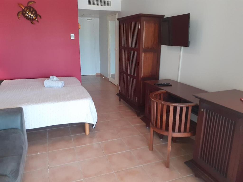 Studio Village Vacances,Vue Mer, Plage A 30M ,Wifi A Sainte Anne Exterior photo