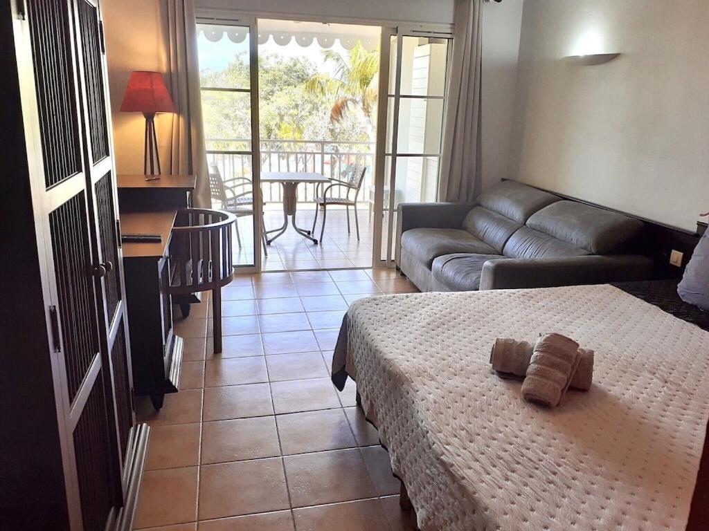 Studio Village Vacances,Vue Mer, Plage A 30M ,Wifi A Sainte Anne Exterior photo