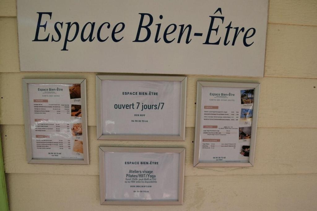 Studio Village Vacances,Vue Mer, Plage A 30M ,Wifi A Sainte Anne Exterior photo